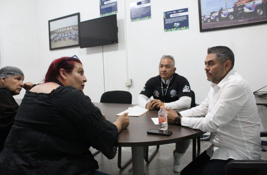 Titular de la SSPM-SJR se reúne con el Grupo Hermandad Biker; acuerdan fortalecer la movilidad y seguridad vial