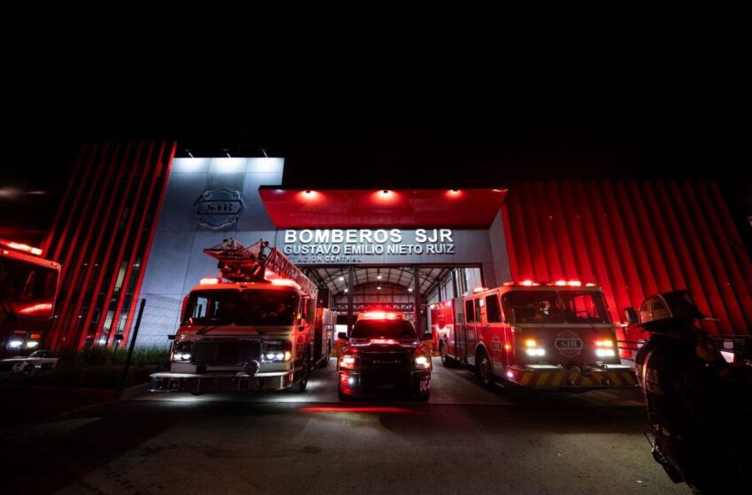 San Juan del Río cuenta con un Cuerpo de Bomberos fuerte, unido y preparado.