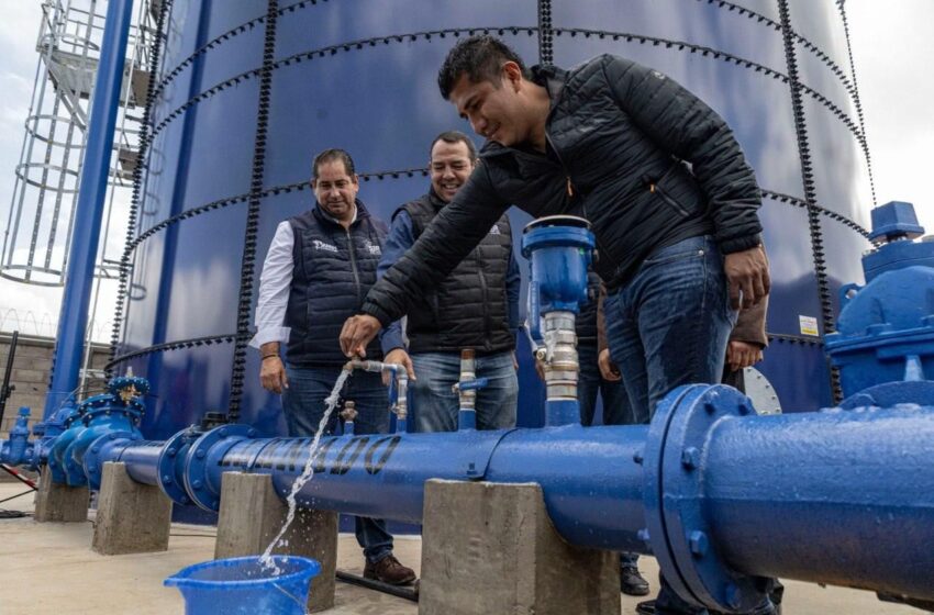 JAPAM invierte más de 20 MDP; arrancó Pozo 39 y Tanque Viveros. Beneficio para 11 mil 300 habitantes