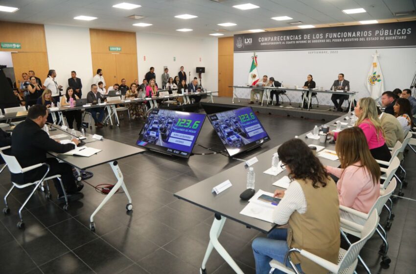  Con resultados, tecnología y profesionalización, Querétaro fortalece la seguridad y la confianza ciudadana