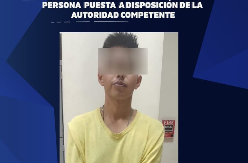  Realizó robo con violencia en SJR; fue detenido de inmediato.