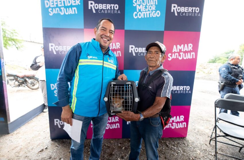 Gobierno Municipal ha realizado más de 2 mil 700 esterilizaciones gratuitas: Roberto Cabrera