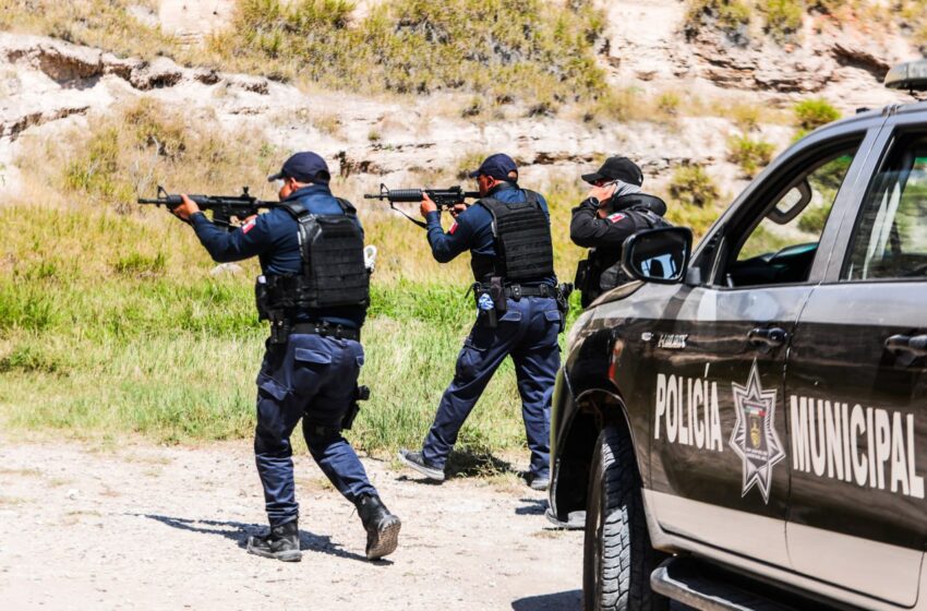 Capacita POES a Policías de 5 municipios; en técnicas y tácticas especializadas.