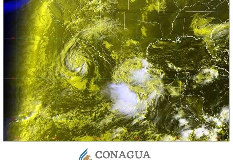 Depresión tropical Diecisiete-E impactó esta mañana, en Guerrero; afectará varios Estados.