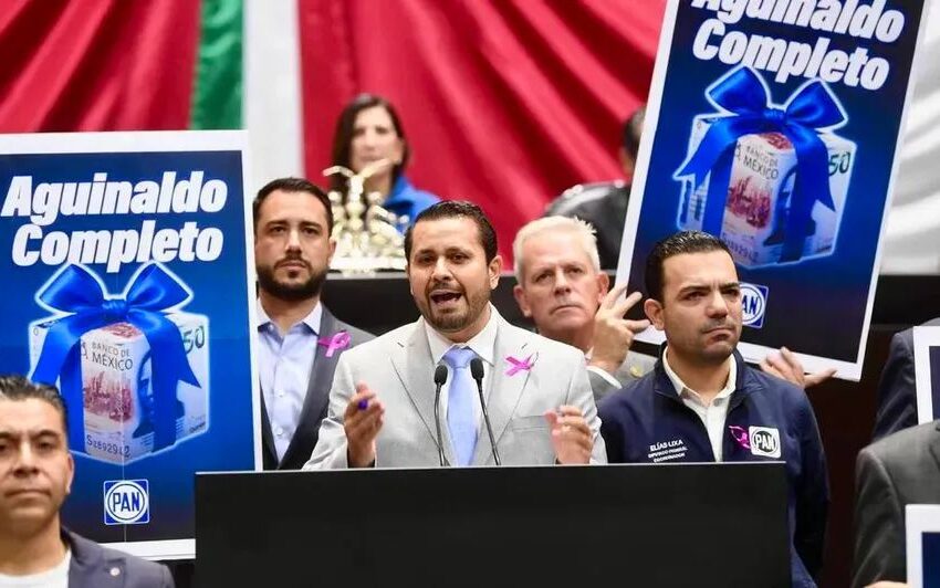 Iniciativa Panista de quitar ISR al Aguinaldo podría beneficiar a 30 millones de familias.
