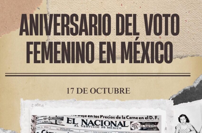  Prepara Senado gran celebración; para conmemorar Voto Femenino en México.