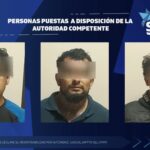 Detenidos los sujetos encapuchados que asaltaron comercio en Infonavit San Cayetano.