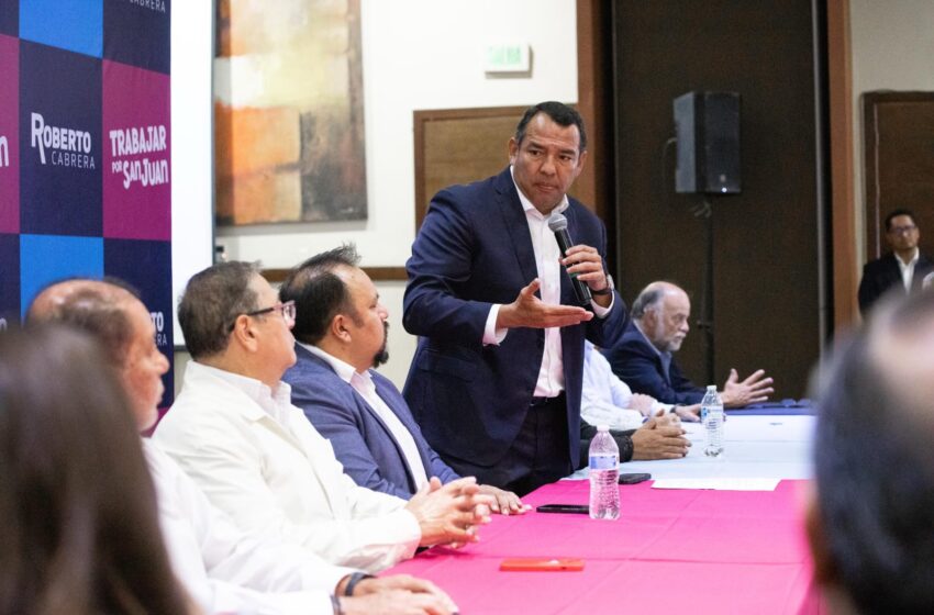 Tanque Viveros y Pozo 39 benefician a más de 11 mil familias, en SJR: Roberto Cabrera.