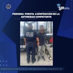 Detenido por amenazar con un machete y agredir verbalmente a su expareja.