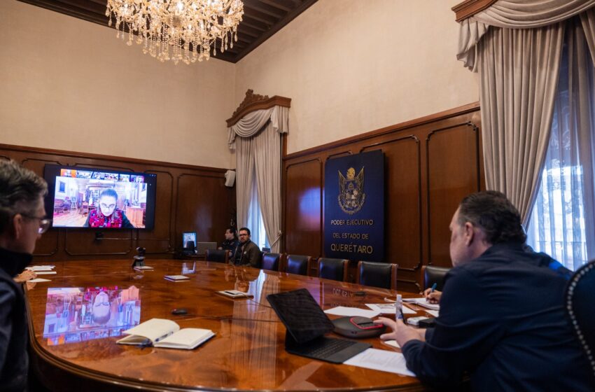 Participó Gobernador Kuri en reunión con la Presidenta Sheibaum por afectaciones de lluvias.
