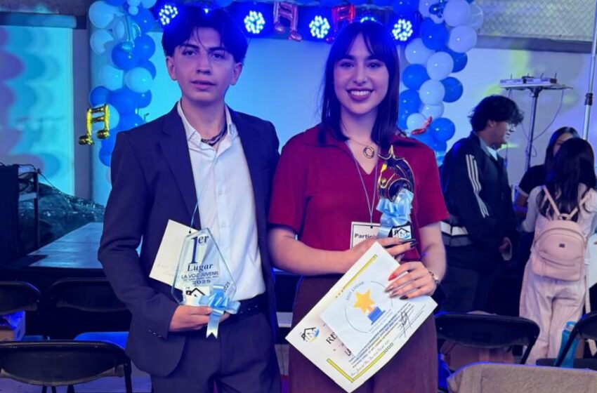 Luis Santiago; ganador indiscutible de La Voz Juvenil SJR 2025.