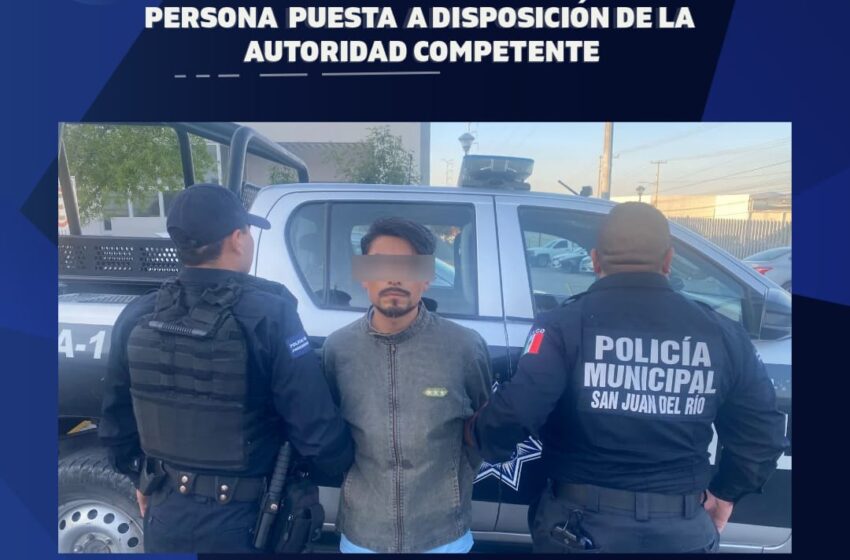 Lo detienen por perseguir a su ex pareja; ya tenía orden de restricción.