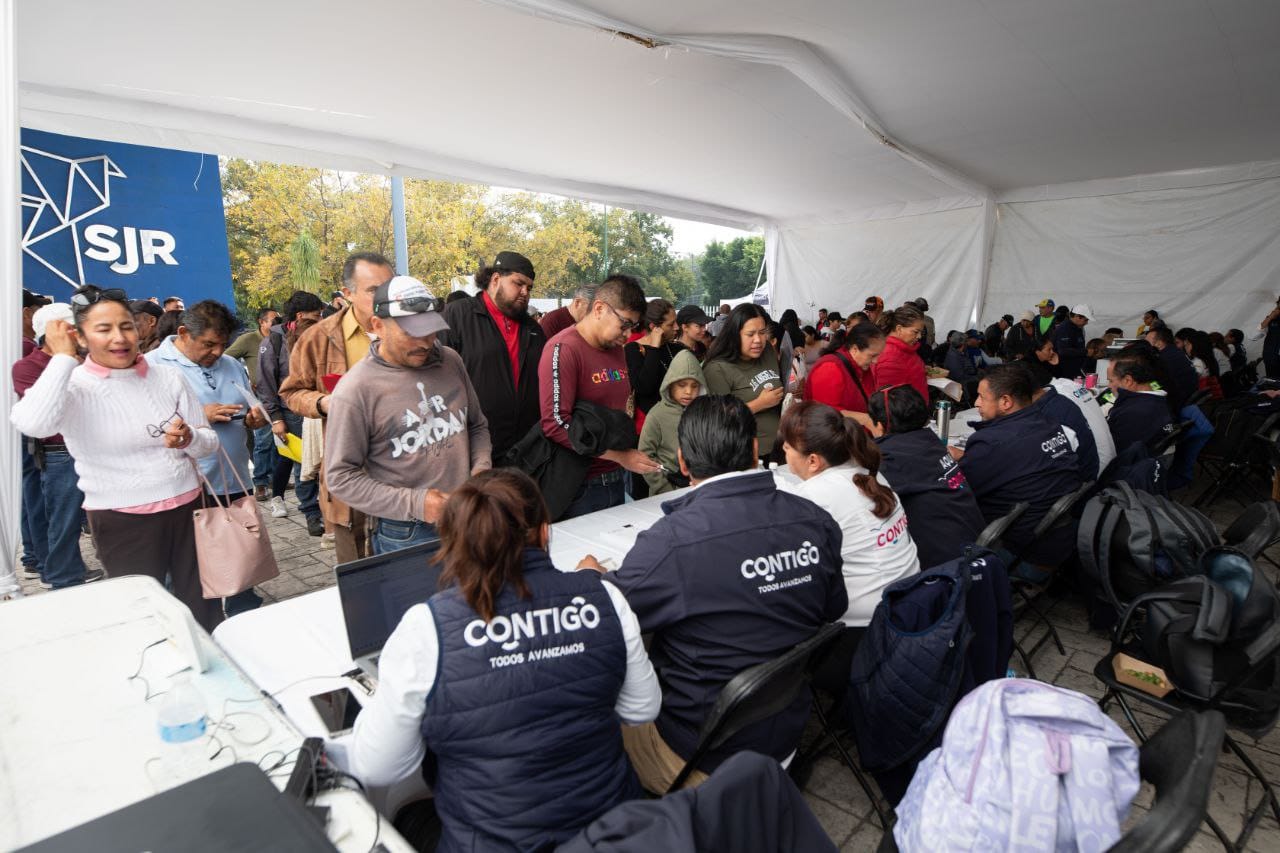 Exitosa “Jornada Aquí Contigo Gober” reúne a cerca de 2 mil personas en SJR.