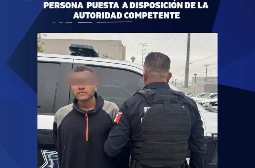  Directo a Fiscalía el sujeto que agredió a una mujer y luego intentó asaltar un taxivan, en SJR