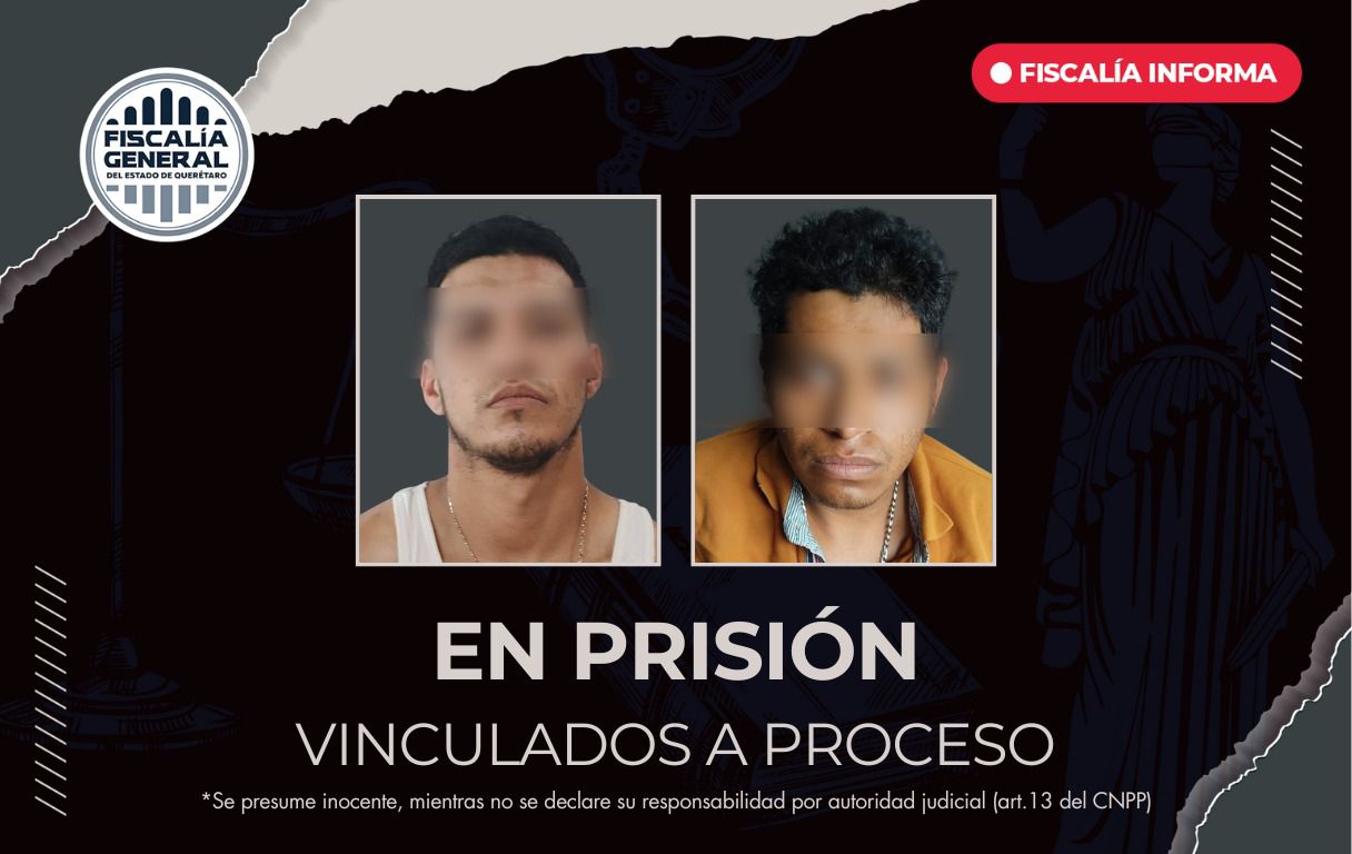 Sujetos que asesinaron a un policía en Corregidora; ya están vinculados a proceso.