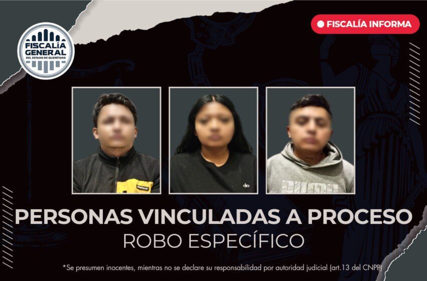  Fueron captados robando mercancía; ahora están en prisión.